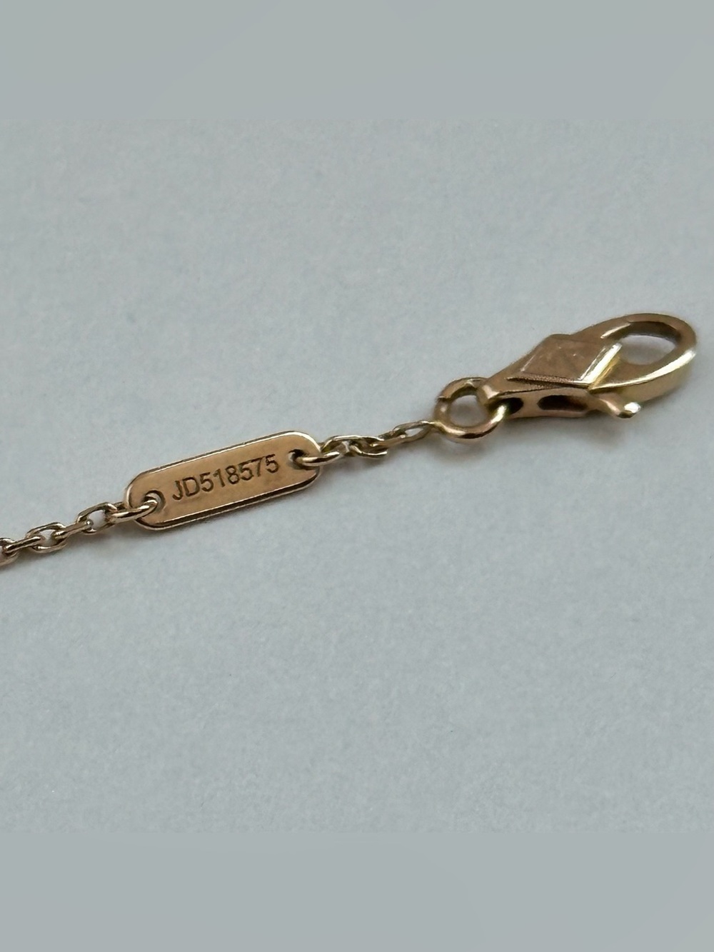 Van Cleef & Arpels Sweet Alhambra Bracelet 18K Hammered Rose Gold Clover VCA - Picture 5 of 7